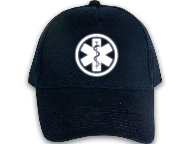 Czapka comfort odblaskowa ESKULAP - granatowa