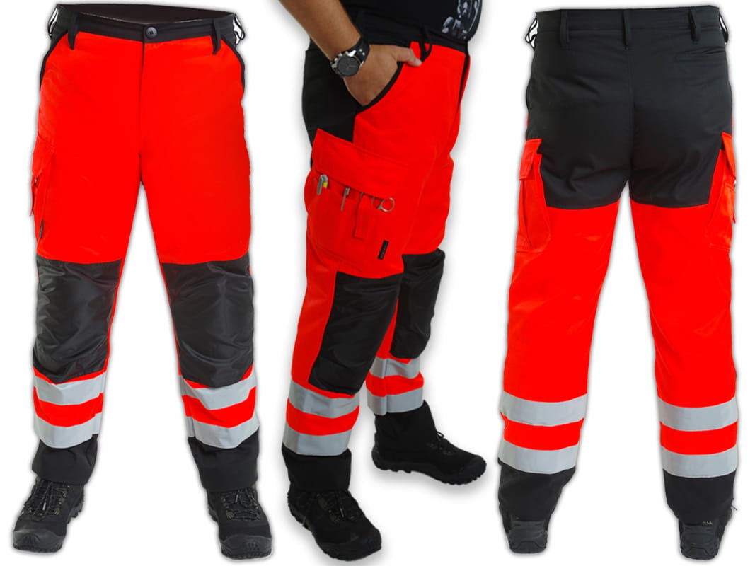 Spodnie ratownicze całoroczne North-Wind unisex PRM FLUO model 2021