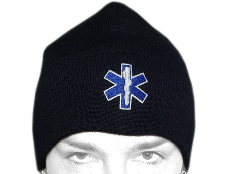 Czapka ratownicza zimowa PARAMEDYK - granatowa