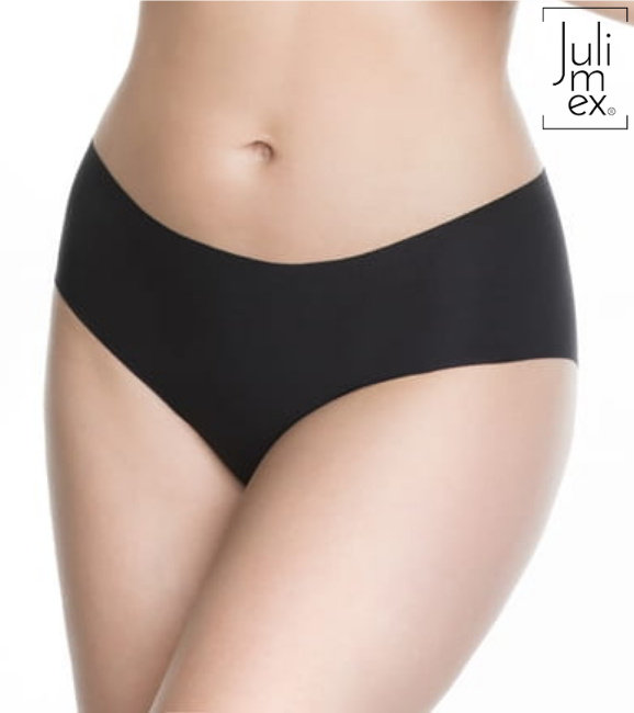 Figi Damskie Bezszwowe Bliss Julimex Czarne  Xl