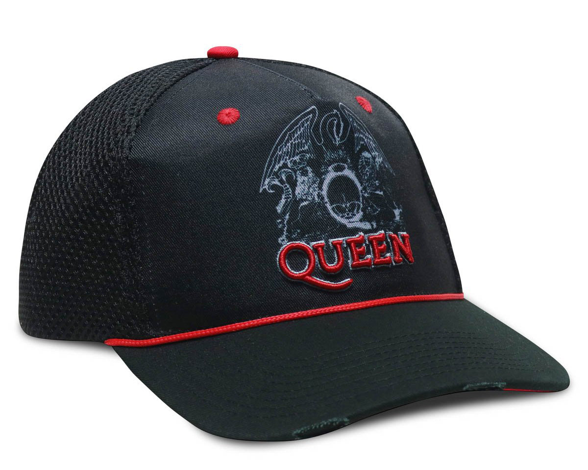 Czapka Queen - Live Art Crest,  Vintage Trucker