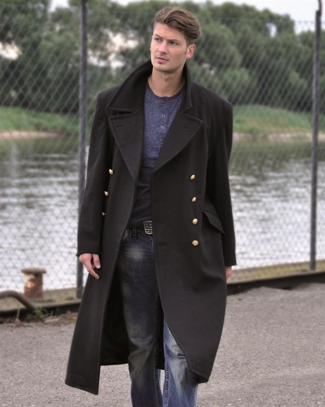 Płaszcz Marynarski Bw Marinemantel Tuch-Xxl