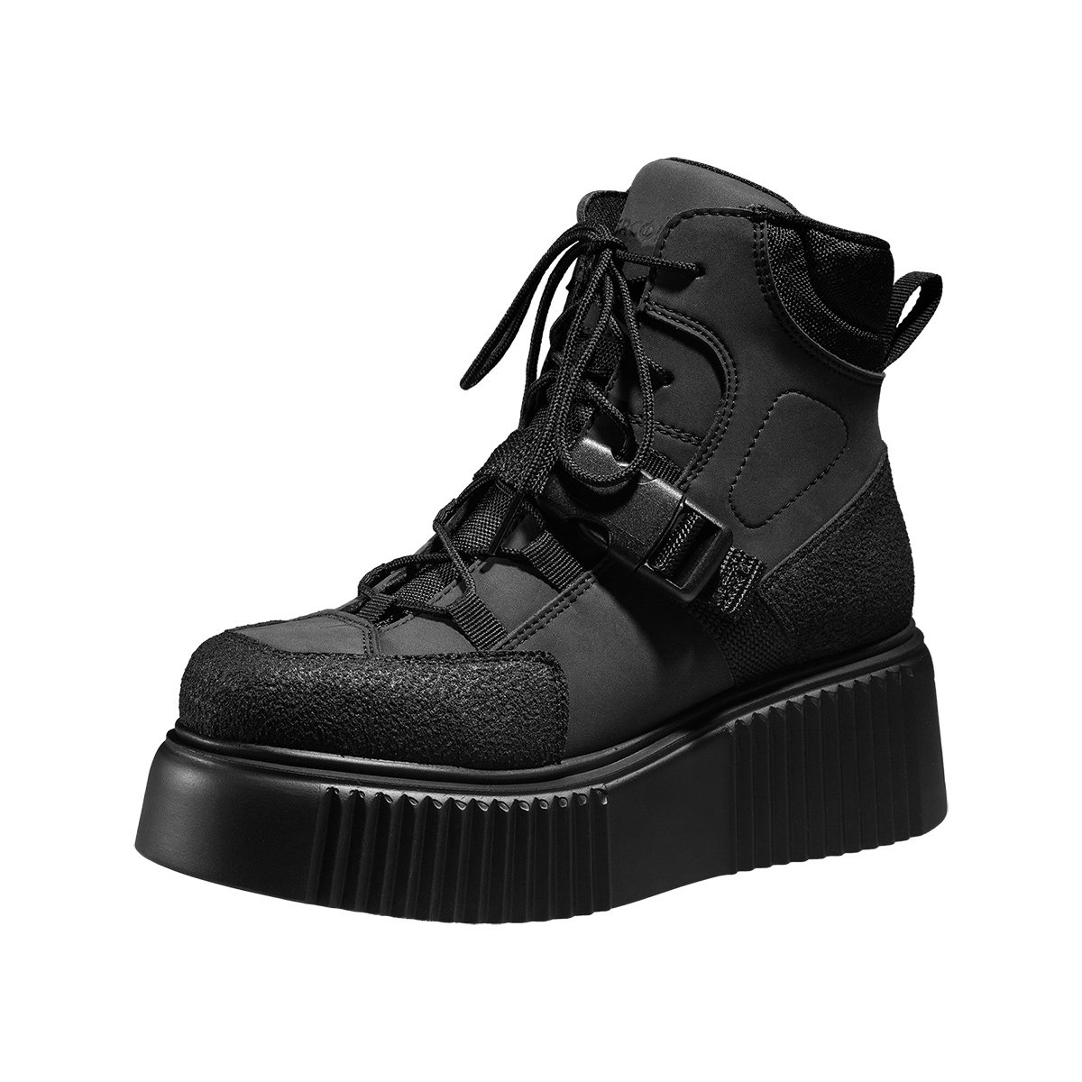 Trzewiki Damskie Altercore Czarne (Madison Vegan Black)-39