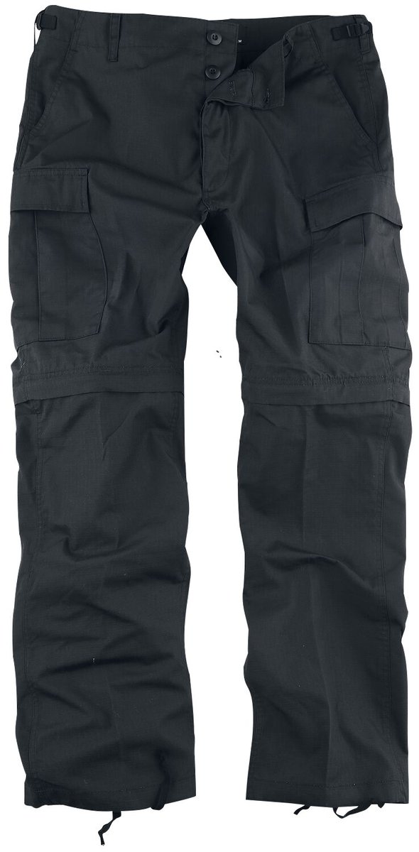 Spodnie Bojówki Ripstop Kombitrouser Black-Xl