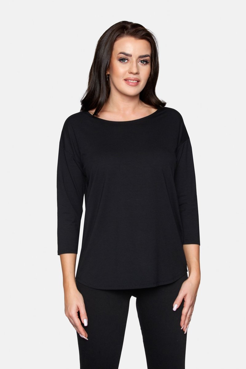 Bluzka damska oversize Camille czarna  M