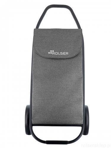 Wózek na zakupy ROLSER COM Tweed 8 Black Tube Gris