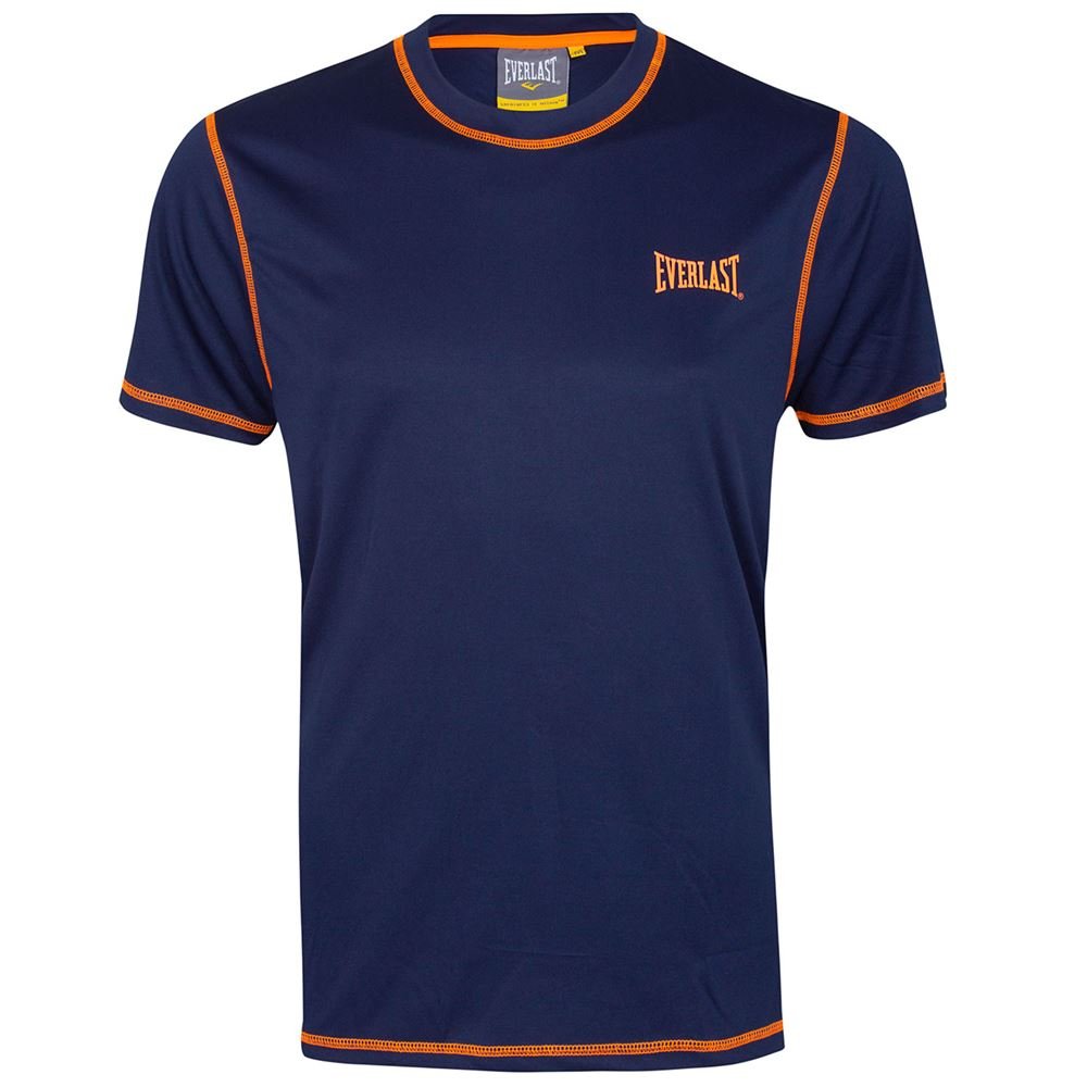 T-Shirt Everlast Koszulka Męska Wygodna Lekka Sportowa Z Krótkim Rękawem Navy S