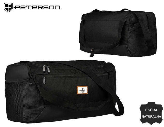 Akcesoria-Peterson Torba Sportowa PTN TS-41-czarny