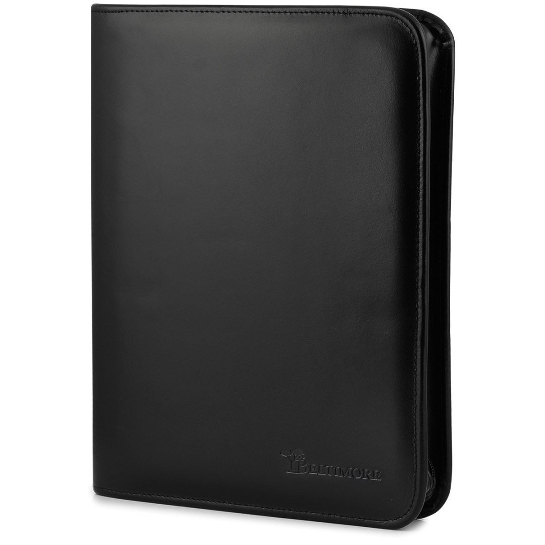 Aktówka Teczka Skórzana Czarna Męska Beltimore Biwuar A4 S75 Czarny