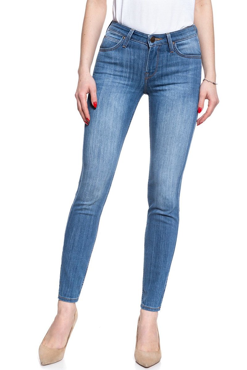 Spodnie Damskie Lee Scarlett High Blue L526Pfyo-W26 L33