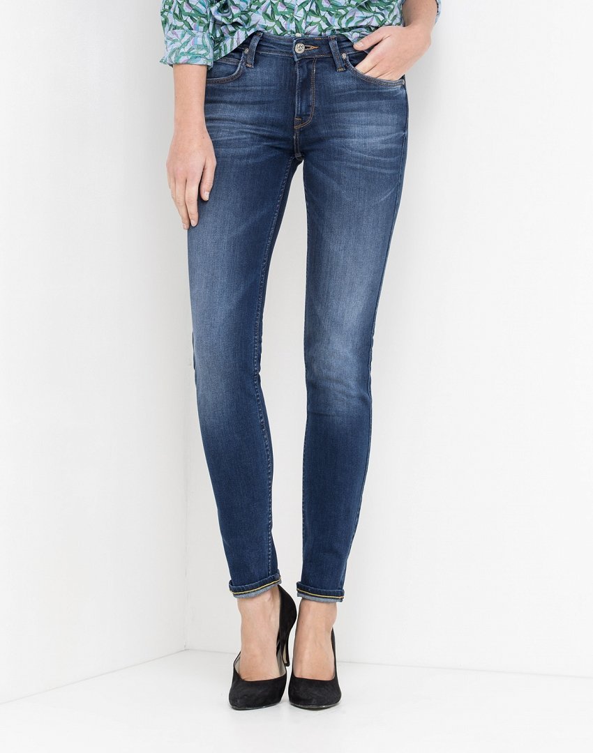 Lee Scarlett Damskie Spodnie Jeansowe Night Sky L526Haim-W25 L33