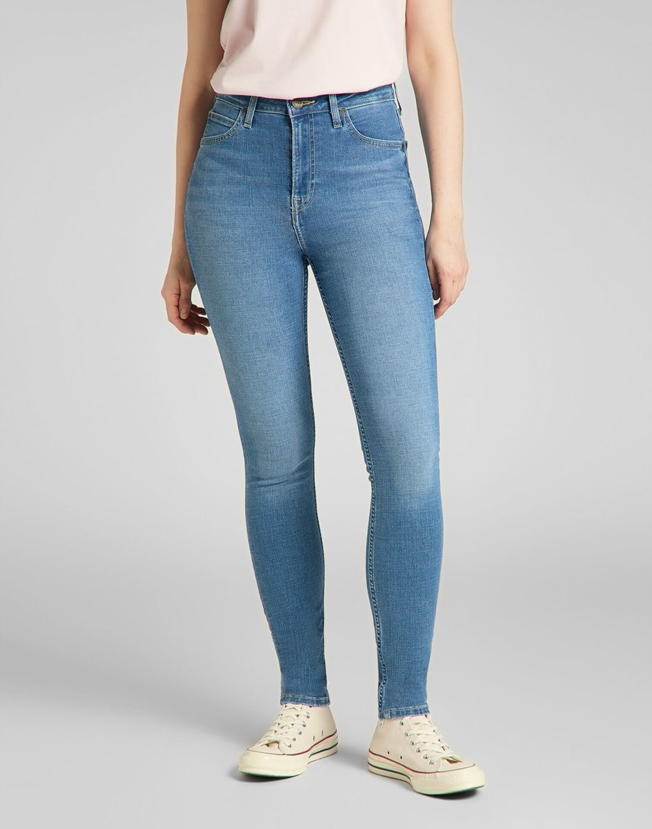 Lee Ivy Damskie Spodnie Jeansowe Light Daryl L32Epqqp-W27 L33