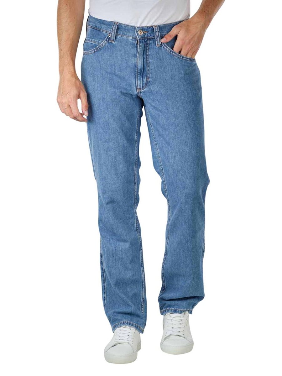 Mustang Tramper Straight Męskie Spodnie Jeansowe Denim Blue 1013975 5000 413-W34 L34