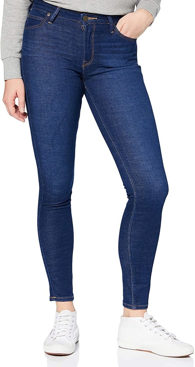 Lee Jodee Damskie Spodnie Jeansowe Dark Clement L529Pqan-W27 L33