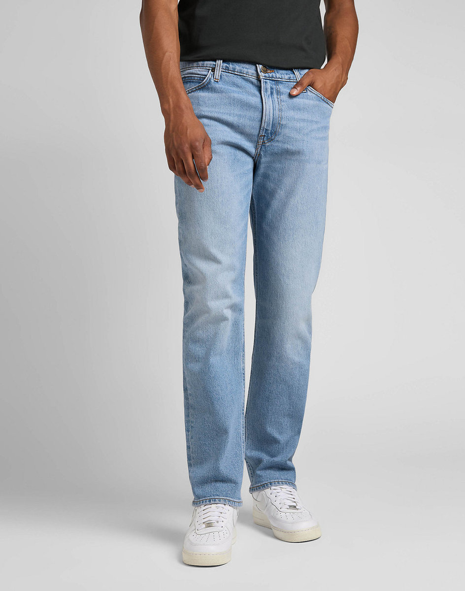 Lee West Męskie Spodnie Jeansowe Jeansy Worn New Hill L70Wmwir-W33 L32