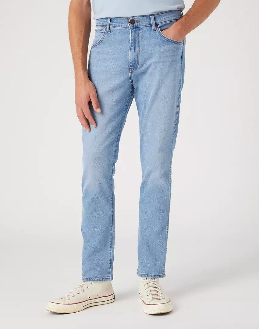 Wrangler Larston Męskie Spodnie Jeansowe Jeansy The Gringo W18S84Z95-W36 L32