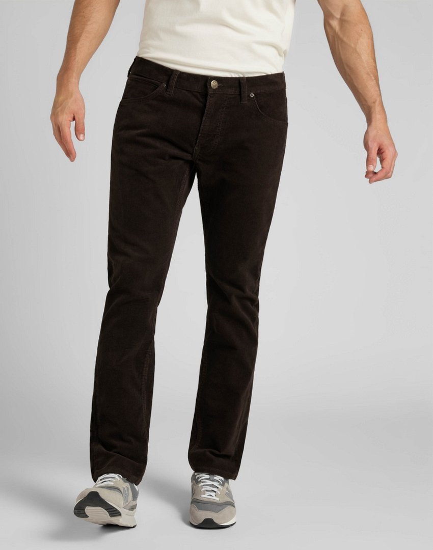 Lee Daren Zip Fly Męskie Spodnie Jeansowe Umber L707Axfm-W33 L32