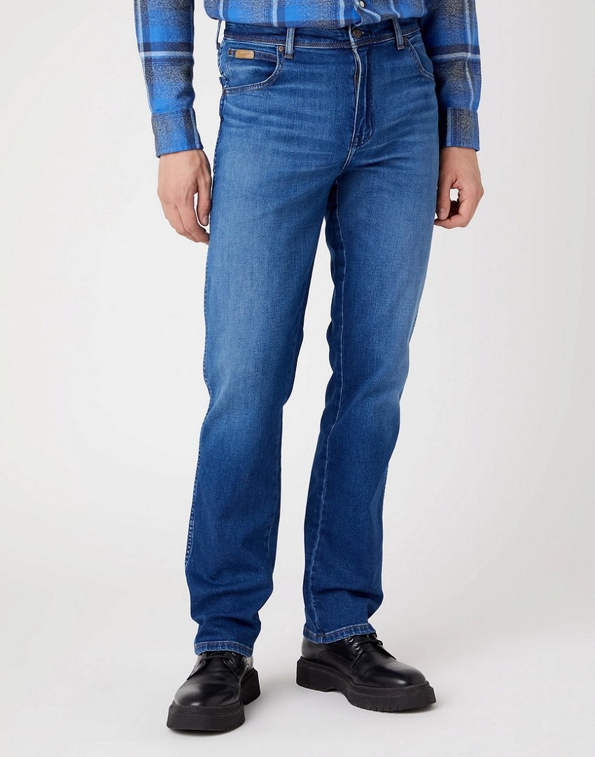 Wrangler Texas Męskie Spodnie Jeansowe Heartbreaker W121Yi23A-W31 L32