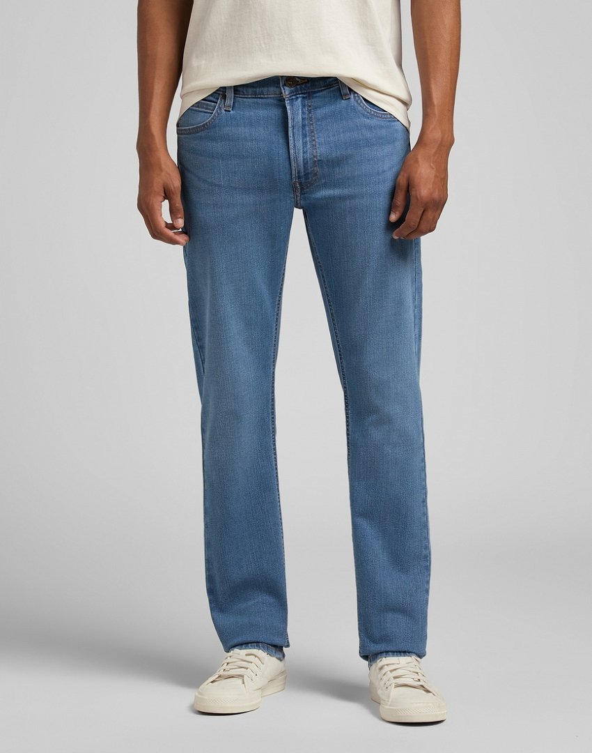 Lee Daren Zip Fly Męskie Spodnie Jeansowe Light Worn L707Sqbh-W36 L30