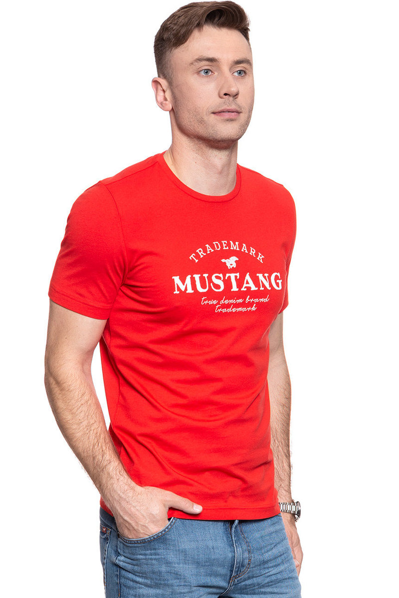 Mustang T Shirt Alex C Print 1009500 7130-M