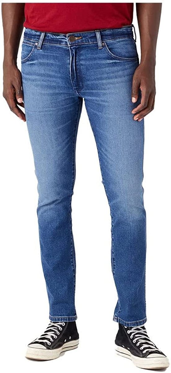Wrangler Larston Meskie Spodnie Jeansowe Jeansy Cowboy Hero W18Su823O-W38 L32