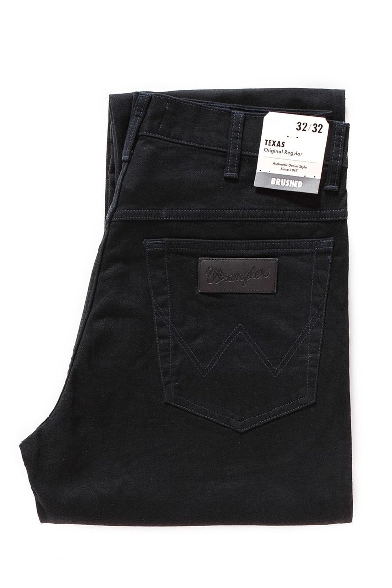 Wrangler Texas Męskie Spodnie Jeansowe Navy W121Ta114-W31 L32