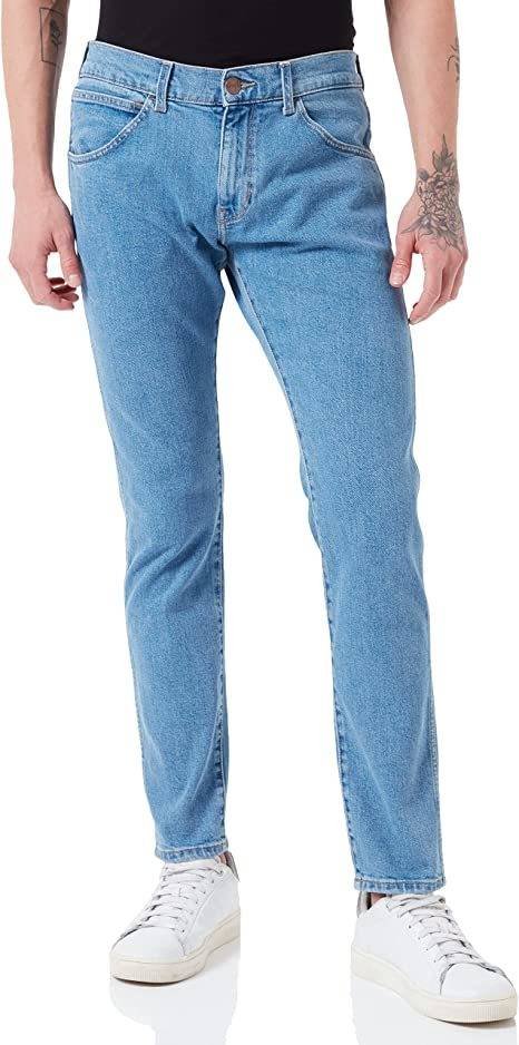 Wrangler Bryson Męskie Spodnie Jeansowe Mid Run W14Xkt30F-W31 L34