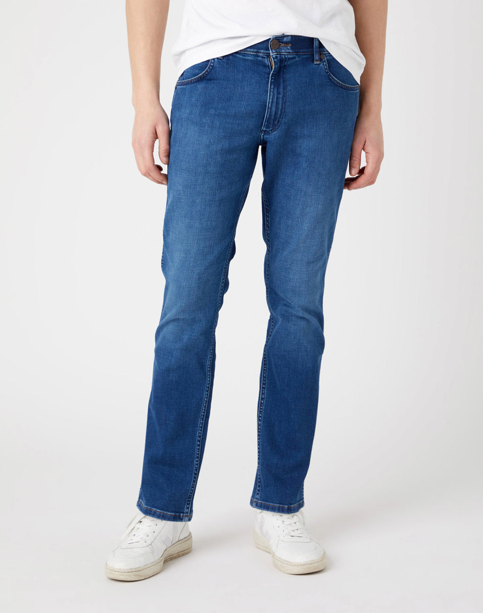 Wrangler Greensboro Męskie Spodnie Jeansowe The Future W15Qcs27A-W38 L34