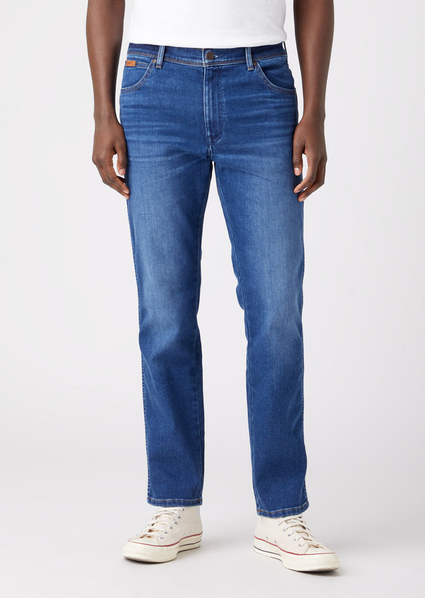 Wrangler Texas Taper Męskie Spodnie Jeansowe Last Kiss W12T8626P-W33 L32