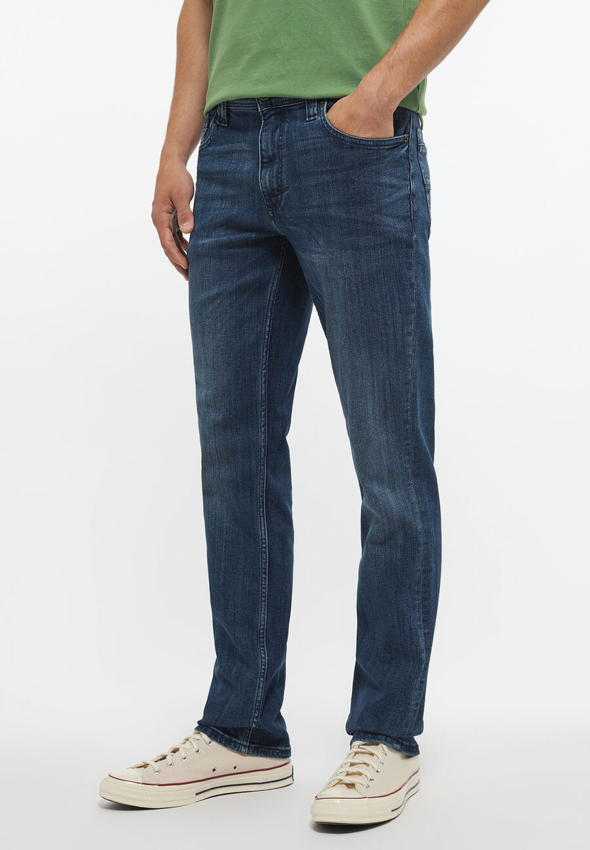 Mustang Washington Męskie Spodnie Jeansowe Jeansy Denim Blue 1012441 5000 883-W34 L30