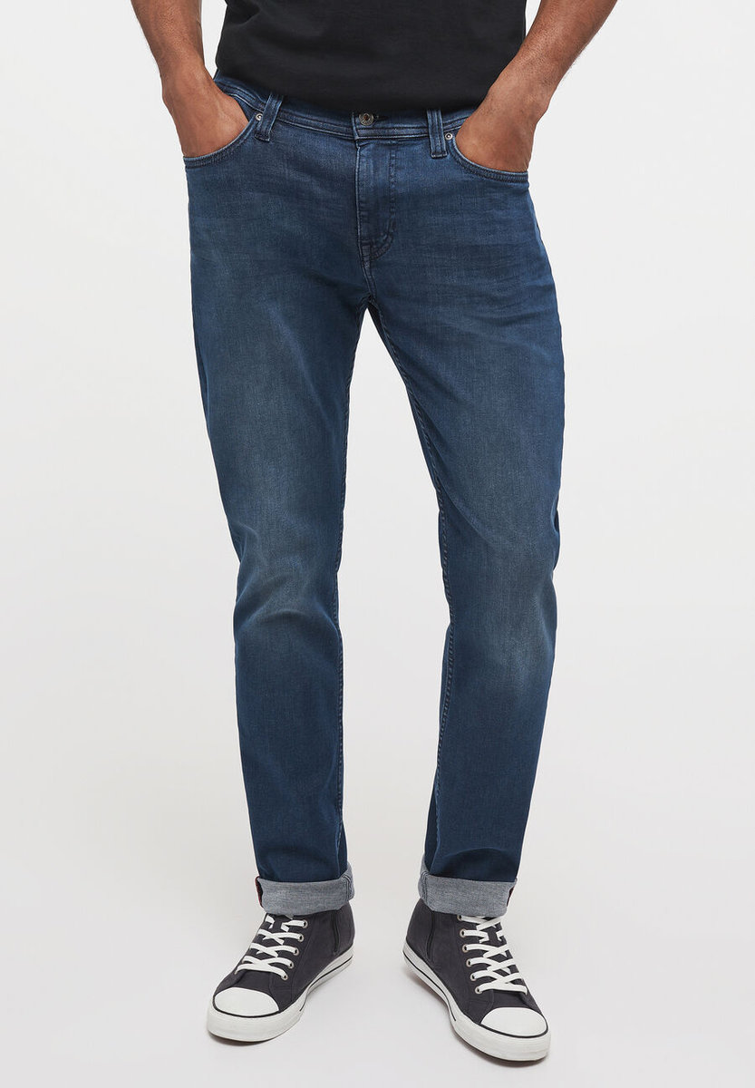 Mustang Vegas Męskie Spodnie Jeansowe Jeansy Denim Blue 1013741 5000 883-W34 L32