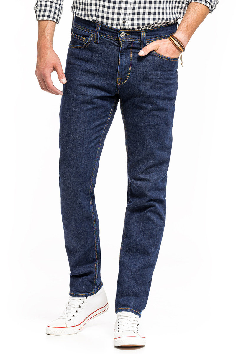 Mustang Vegas Męskie Spodnie Jeansowe Denim Blue 1014038 5000 940-W31 L34