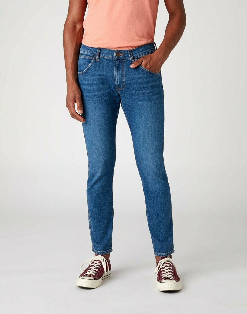 Wrangler Męskie Spodnie Jeansowe Jeansy Bryson Game On W14Xt112E-W33 L34
