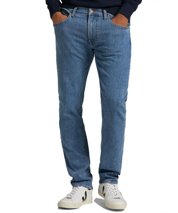 Lee Daren Zip Fly Męskie Spodnie Jeansowe Jeansy Light Stone L707Nl66-W42 L34