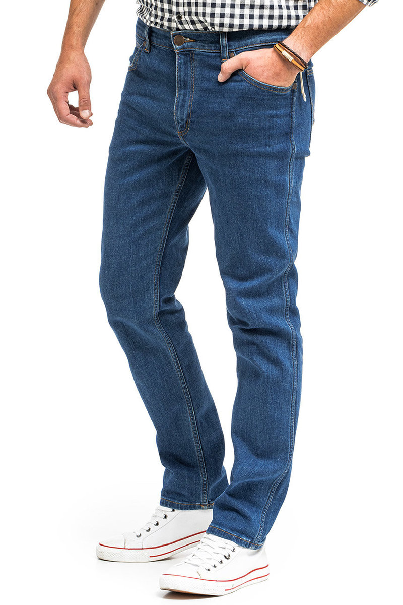 Wrangler Greensboro Męskie Spodnie Jeansowe Farewell W15Qx5R22-W36 L32