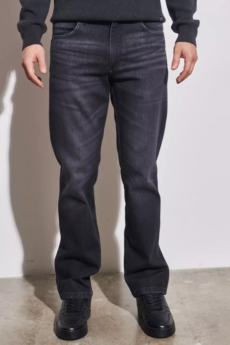 Wrangler Texas Męskie Spodnie Jeansowe Faded Black W121Ehxv6-W30 L34