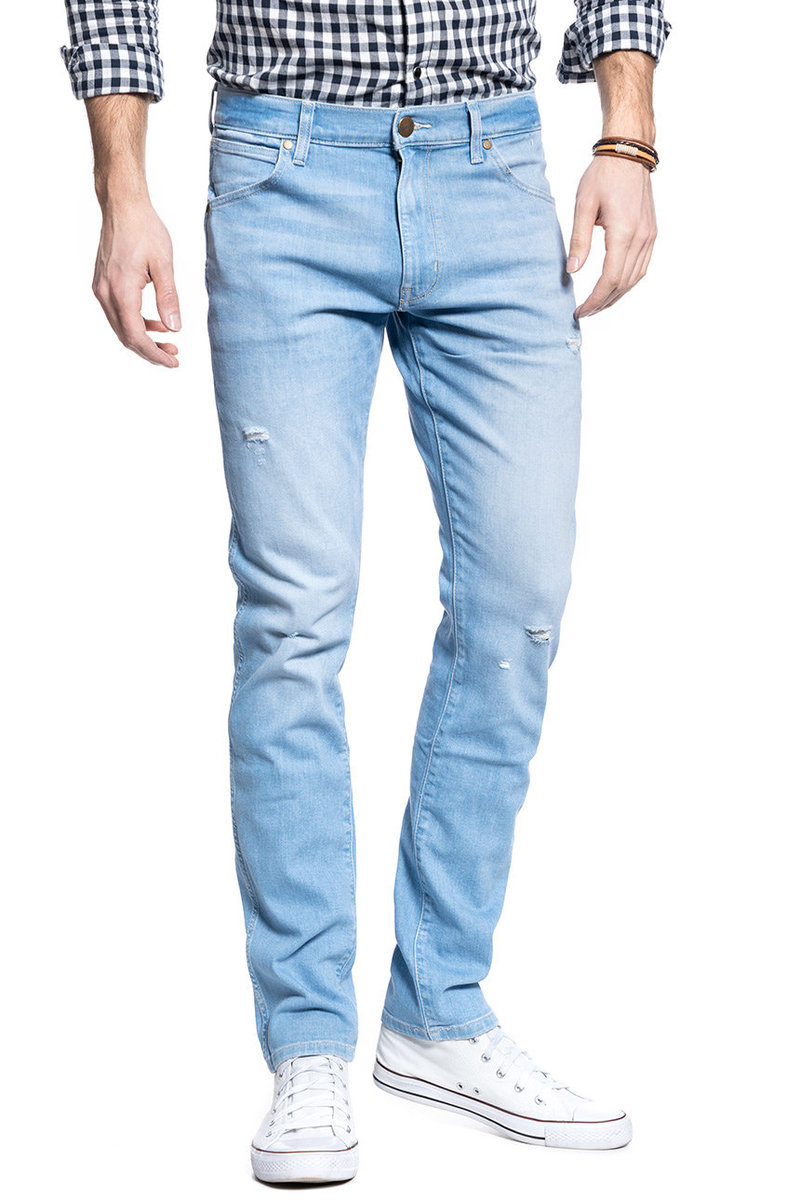Wrangler Larston Męskie Spodnie Jeansowe Hot Shot W18Sc787A-W31 L34