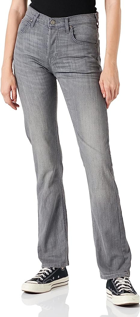 Lee Daren Damskie Spodnie Jeansowe Jeansy Blue Black Worn L706Ared-W32 L32