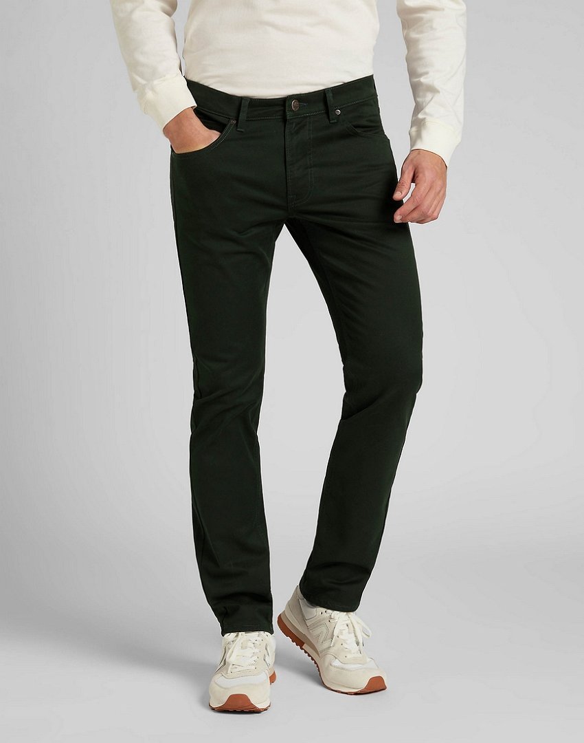 Lee Daren Zip Fly Męskie Spodnie Jeansowe Kelp L707Awin-W31 L34