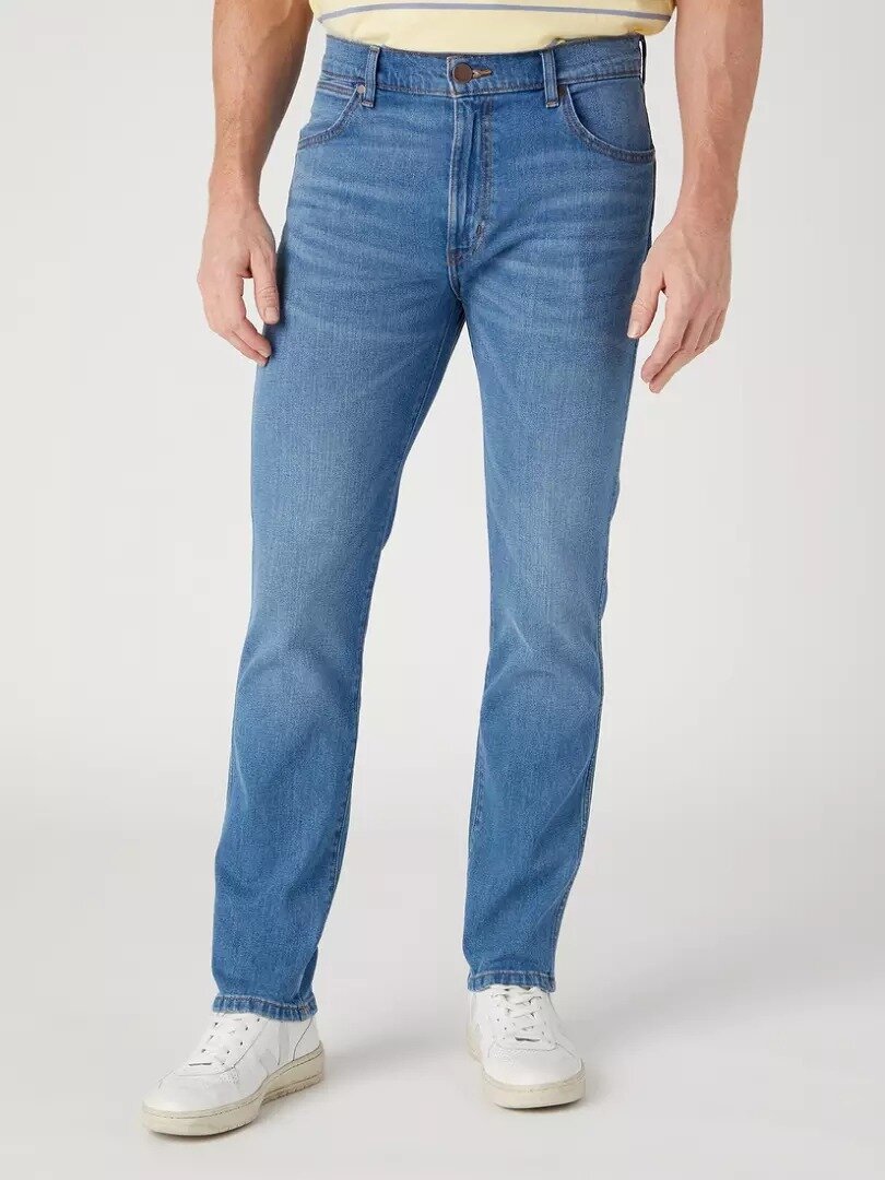 Wrangler Larston Męskie Spodnie Jeansowe Jeansy Vito W18Sag42E-W32 L34