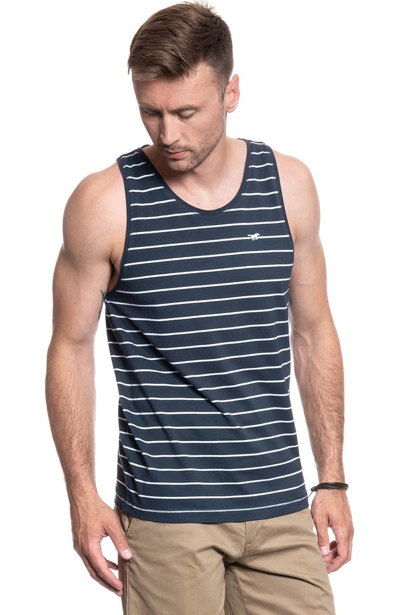 Męski Tank Top Mustang Axely/D Stripes 1009527 11673-M