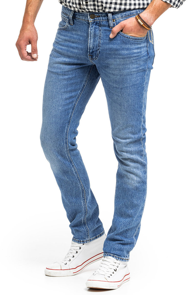 Lee Luke Męskie Spodnie Jeansowe Mist Indigo L719Mwlu-W34 L34