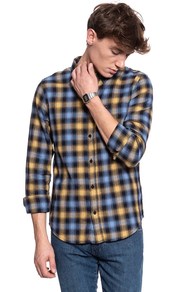 Koszula Lee Button Down Frost Blue L880Ommj-S