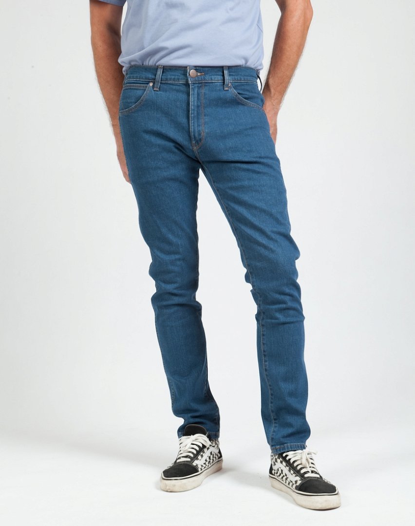 Wrangler Larston Męskie Spodnie Jeansowe Farewell W18Sx5R22-W30 L30