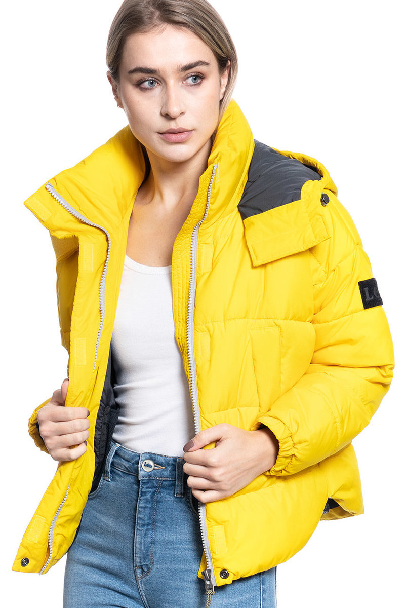 Kurtka Damska Lee Puffer Jkt Lemon Zest L56Vummm-S