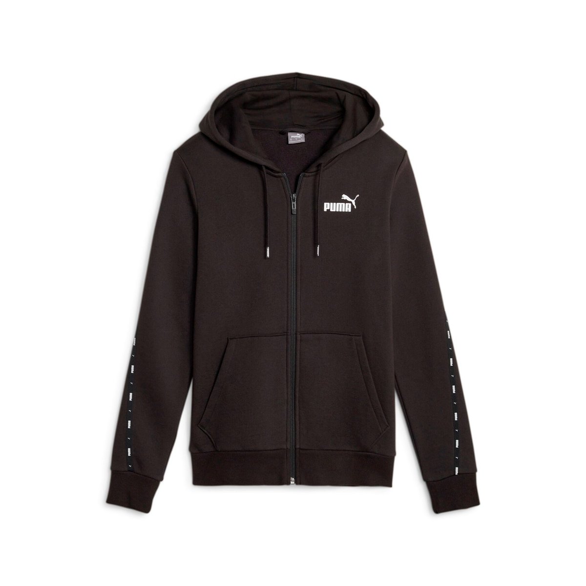 Bluza z kapturem damska Puma ESS TAPE FZ FL czarna 67599701-S