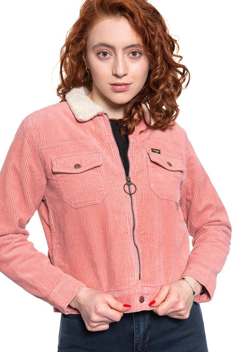 Damska Kurtka Zimowa Wrangler Carpenter Jacket Brand Apricot W420Upp06-S