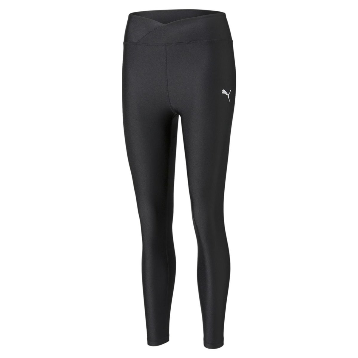 Legginsy damskie Puma Modern Sports Shiny 7/8 czarne 58949101-M