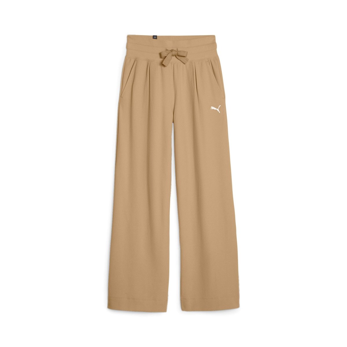 Spodnie dresowe damskie Puma HER STRAIGHT beżowe 67600784-XS