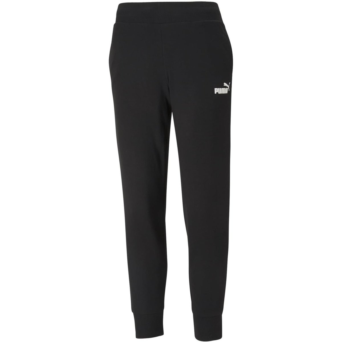 Spodnie dresowe damskie Puma ESS TR czarne 58684201-XL
